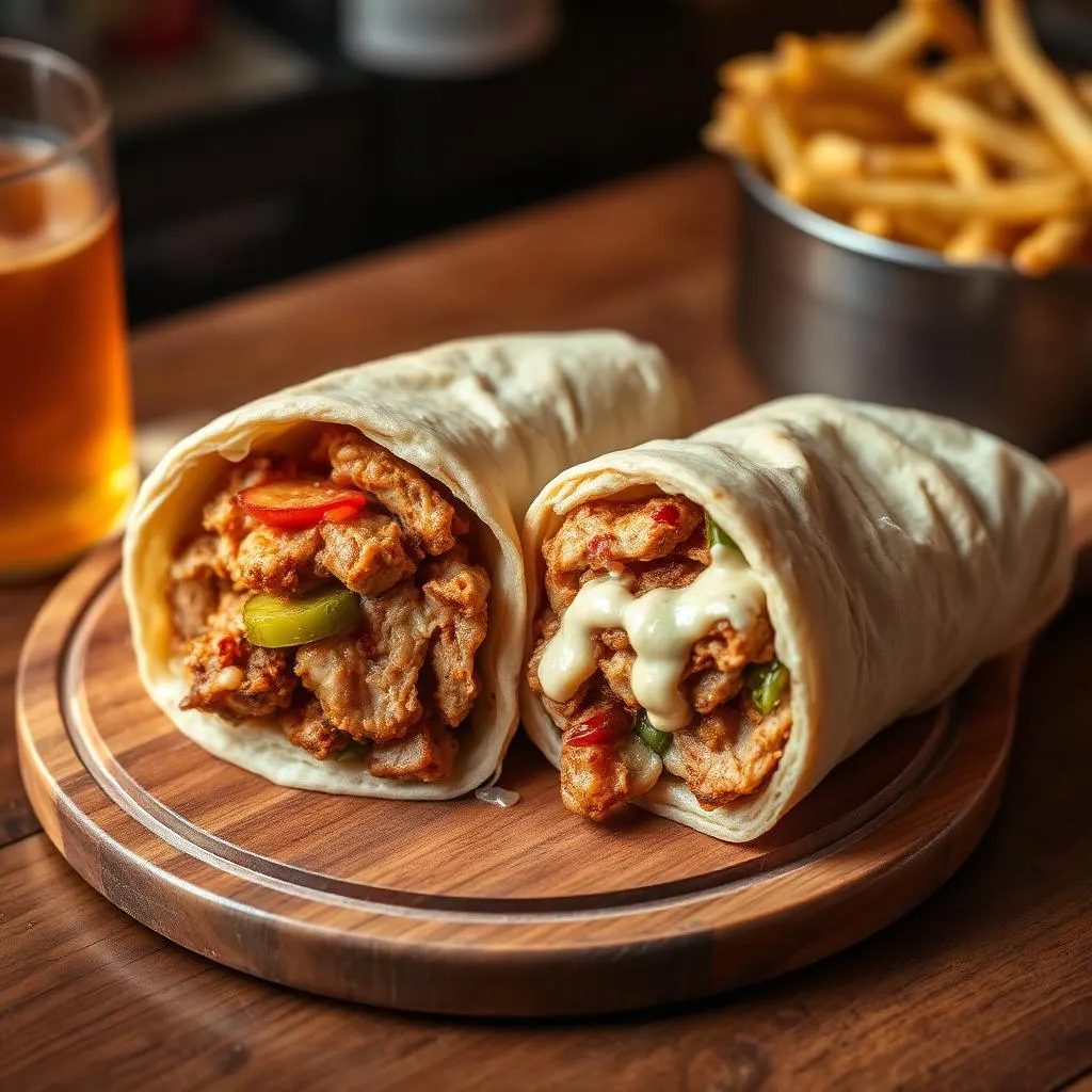Chicken shawarma sandwich — Zad Wa Saj Aqaba