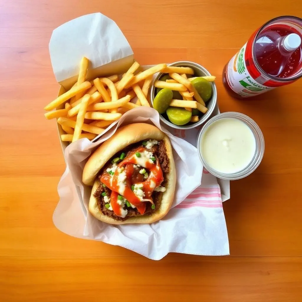 Shawarma meal box — Zad Wa Saj Aqaba